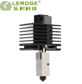 Leji 3D Printer Parts: Upgraded Bambu Lab X1/P1P Series Nozzle Hardened Steel Extruder Hotend Assembly