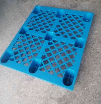 1210A Grid Nine-Leg Plastic Pallet, Factory Direct Warehouse Logistics Plastic Skid