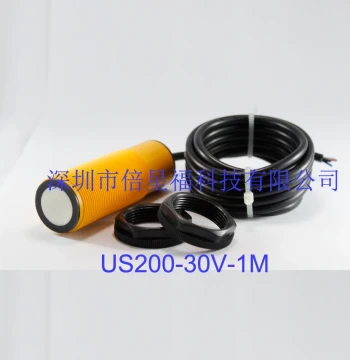 Ultrasonic Distance Measurement Kit US200-30V-1M with Digital/Analog Signal, NPN Output Ultrasonic Sensor