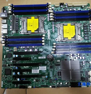 Supermicro X9DR3-F Dual Socket X79 2011 C602 Server Motherboard Supports E5 V2 REG DDR3 Memory