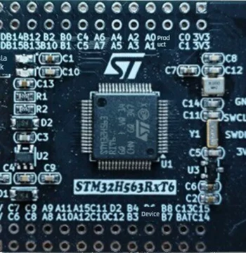STM32H563RIT6 Development Board, ARM Minimal System, STM32H5 Core Board, M33 Evaluation Board Surpassing STM32F7