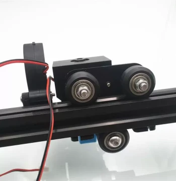 Ender 3/CR-10 Bowden V6 Volcano Extruder Hotend Assembly with 12/24V Fan for 1.75mm Filament