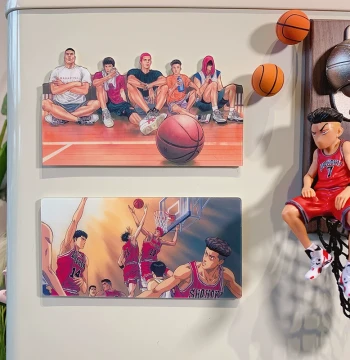 Slam Dunk New Style Fridge Magnet Personalized Creative Anime Cartoon Acrylic Magnetic Decor