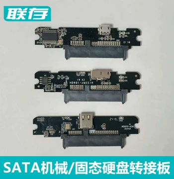 Linstorage SATA SSD/HDD Adapter Board, SATA to Type-C/USB External Hard Drive Enclosure PCBA