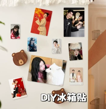 Custom Refrigerator Magnets: 2025 New DIY Featured Magnetic Stickers, Personalized Creative Photo Magnets for Polaroid & Cute Designs