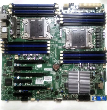 Supermicro X9DRI-F Dual Socket X79 2011 C602 Server Motherboard Supports E5 V2 Server DDR3