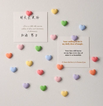 Cute Decorative Magnetic Stickers, Creative Fridge Magnets, Pegboard Photo Holders, Message Notes, Magnetic Clips
