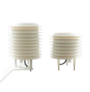 Small Weather Station Louver Box Temperature Humidity Pressure Gas Light PM2.5 Carbon Dioxide Weather Sensor