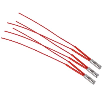 3D Printer Heating Rod, Stainless Steel Single-End Electric Heating Rod for High-Temperature Mold Applications