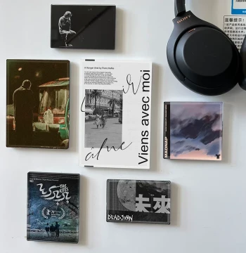 Custom Acrylic Refrigerator Magnet Ticket Stub, Creative Photo Gift, Personalized Mini Card Decorative Magnetic Sticker