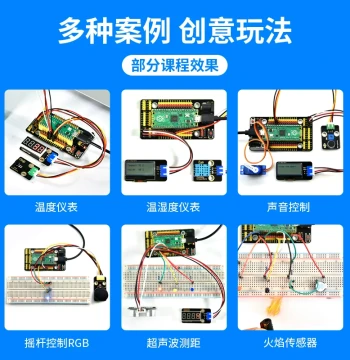 Raspberry Pi Pico Development Board Python Programming Basics Starter Learning Kit rasp pi