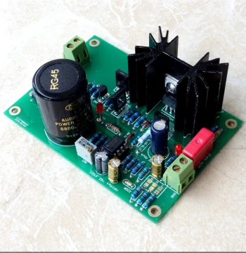 Reference STUDER900 Regulated Power Supply Board, Finished Board, Kit with Heat Sink