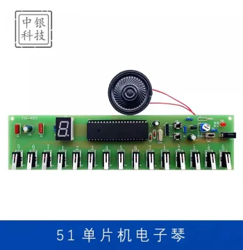 51 Microcontroller Electronic Piano Kit DIY Experiment Fun Training Learning Assembly Production Soldering Practice Circuit Board