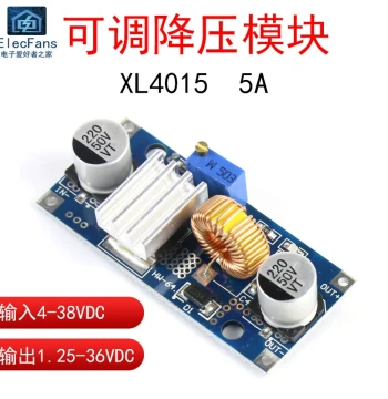 DC-DC Step-Down Module 5A Input 5V-38V with Short-Circuit Protection