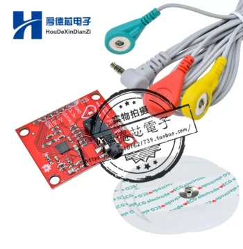 Ultra-Fast Pulse Heart Rate Monitor AD8232 ECG Measurement Module Pulse Electrocardiogram Monitoring ECG Sensor