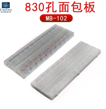 Solderless Breadboard Perfboard Universal Board Electronic Wire Experimental Board Circuit Board Wiring Board Universal Board MB-102