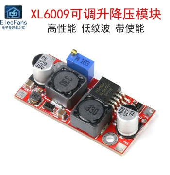 DC-DC Adjustable Power Board XL6009 Step-Up/Step-Down Module 20W Low Ripple