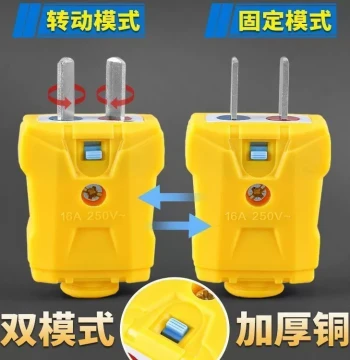 Thickened Pure Copper Socket, Two/Three-Prong High-Power Expandable Panel, Multi-Outlet Strip with Switch for Home/Dorm