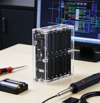 IP5389 Bidirectional Fast Charging High-Power Power Bank Kit with Full Protocol Support and Display, DIY Components for 24 Cells