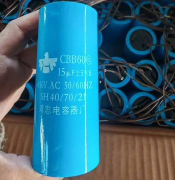 Capacitor Single-Phase Motor Start Capacitor 220V Matching Capacitor Start Plus Run Capacitor 15uF Capacitor