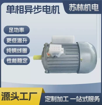 Custom Processing jy7134 Capacitor Start Motor Capacitor Single/Dual Vertical Motor Single-Phase Motor