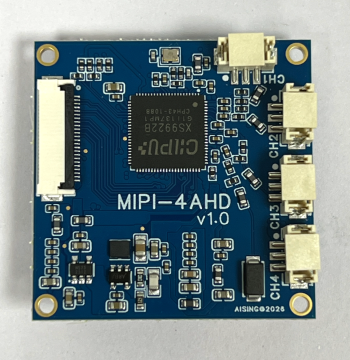 4-Channel AHD Camera Adapter Board XS9922B Adapter Board 38 Board Evaluation Board