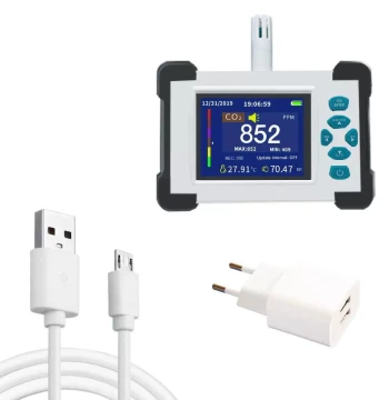 Carbon Monoxide Detector 510A Dual-Channel Sensor