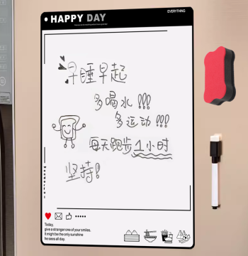 Refrigerator Magnet Memo Board Erasable Magnetic Sticker Memo Note Whiteboard Sticky Notes Decorative Magnetic Calendar