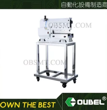 Guillotine-style Fully Automatic PCB Depaneling Machine for FR-4 Boards, Walk-through Board Cutter, LED Strip Aluminum Substrate Splitter