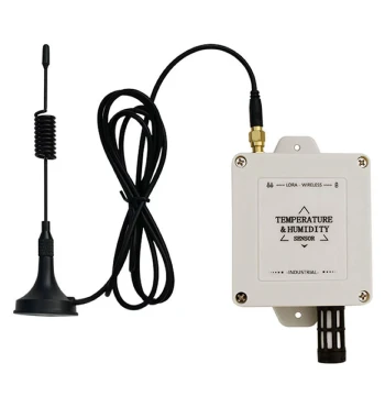 Wireless Temperature and Humidity Sensor Environmental Weather Monitoring Cold Storage High-Precision LoRa Output Temperature and Humidity Transmitter