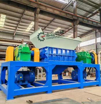 Factory Scrap Crushing Equipment Copper Aluminum Substrate Shredder Aluminum Case Box Shearing Crusher Dual-Shaft Crusher