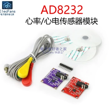 AD8232 ECG Monitoring Physiological Body Metrics Measurement Board Pulse Beat Heart Sensor Heart Rate Module
