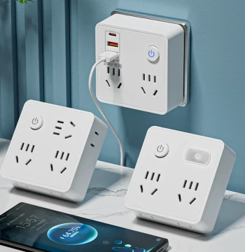 Power Strip Multi-Outlet Converter for Computer