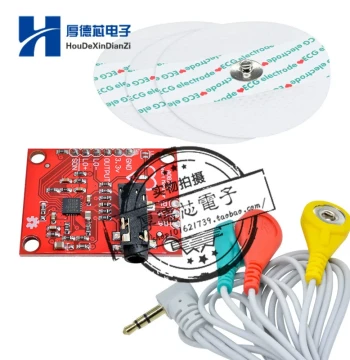 Pulse Heart Rate Monitor AD8232 ECG Measurement Module Pulse ECG Monitoring ECG Sensor Module