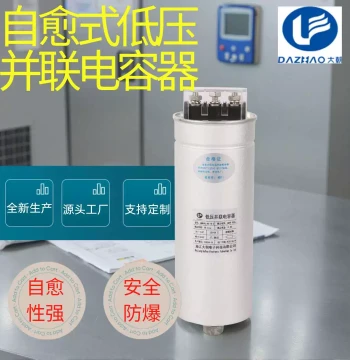 Factory Direct Self-Healing Low-Voltage Parallel Film Power Capacitor BK(S)MJ Compensation Self-Healing Cylindrical European Terminal