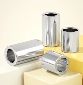 304 Stainless Steel Extended Cylinder Steel Sleeve Bushing Non-Threaded Insert Hollow Liner M6 M7 M8 M10 M12 M14