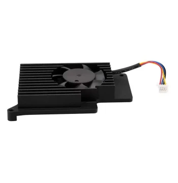 Raspberry Pi 5 Dedicated Heatsink Cooling Fan Heatsink Active Cooling with Thermal Pad
