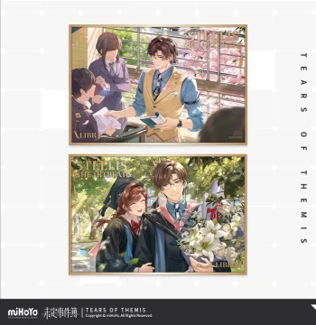 [miHoYo/Tears of Themis] Love Unnamed Series Left Birthday Decorative Shikishi miHoYo
