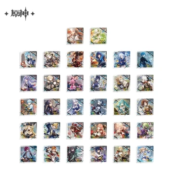 [Genshin Impact Official] Destined Day Series Character Thick Acrylic Coasters 2025