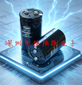 CD137 400V 6800UF Screw-Terminal Electrolytic Capacitor for Elevator VFDs, 400V 6800 Microfarads