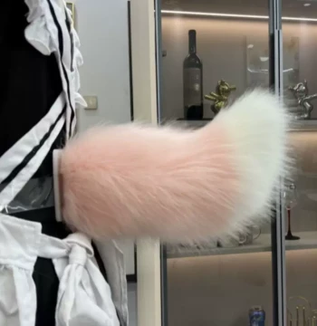 Voice-Controlled Tail, Remote Control Electric Animal Tail, Rechargeable Tail Prop, Fox Tail, Dog Tail, Cat Tail, Rabbit Tail