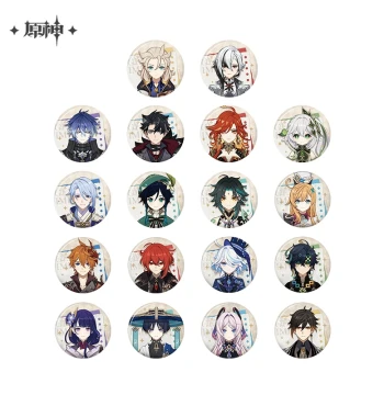 [Genshin Impact Official] Time-Reflecting Box Series Badge Genshin