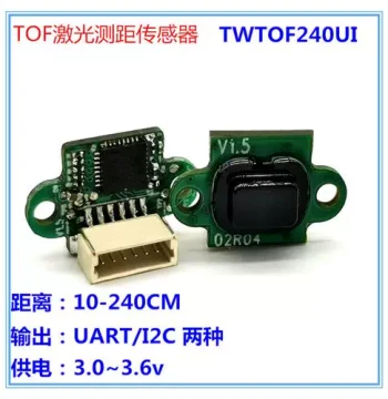 Negotiable TOF Laser Distance Sensor Module TWTOF240UI Distance Sensor UART I2C/TOF1