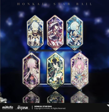 [miHoYo/Honkai: Star Rail] As I Write Series Tinplate Badge miHoYo