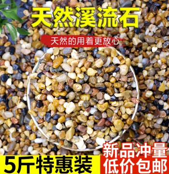 Natural River Sand Stream Stones Pebbles Native Aquatic Fish Tank Water Plant Tank Succulent Top Dressing Small Stones Filter Bean Stones