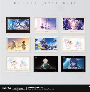 [miHoYo/Honkai: Star Rail] Memories of Traveling With You Series Lenticular Collectible Cards miHoYo