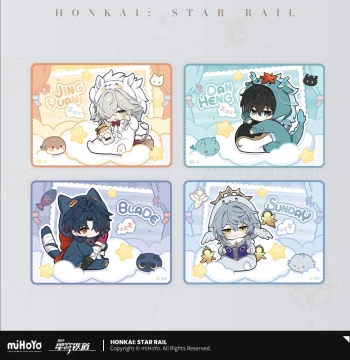 [miHoYo/Honkai: Star Rail] Boys' Dormitory Chibi Home Series Blanket