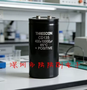 THREECON 400V 10000uF CD135 450V 10000uF Energy Storage Filter Capacitor Dedicated for VFD