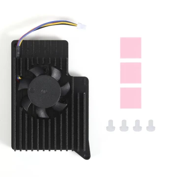 Raspberry Pi Raspberry Pi 5th Gen Dedicated Radiator Fan Active Cooling Heatsink with Thermal Pad
