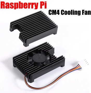 Compute Module 4 Case Aluminum Alloy with PWM Fan